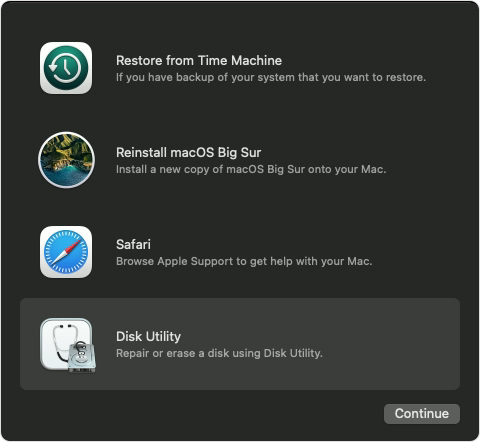 macOS Setup Assistant