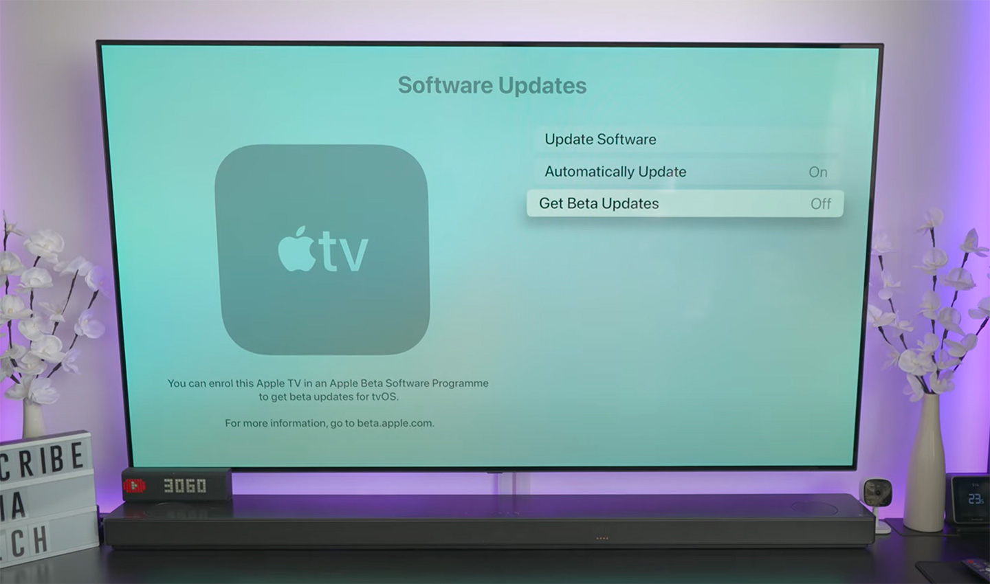 install tvos 16 beta step 5